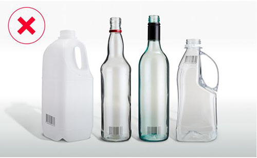 ineligible drink containers