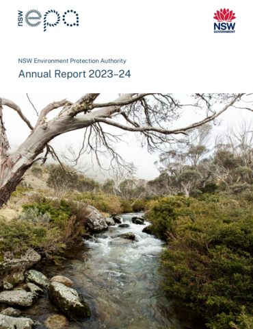 Annual report 2023-24 cover page