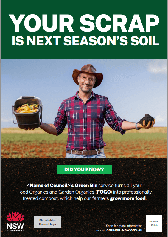 Your scrap is next season's soil poster