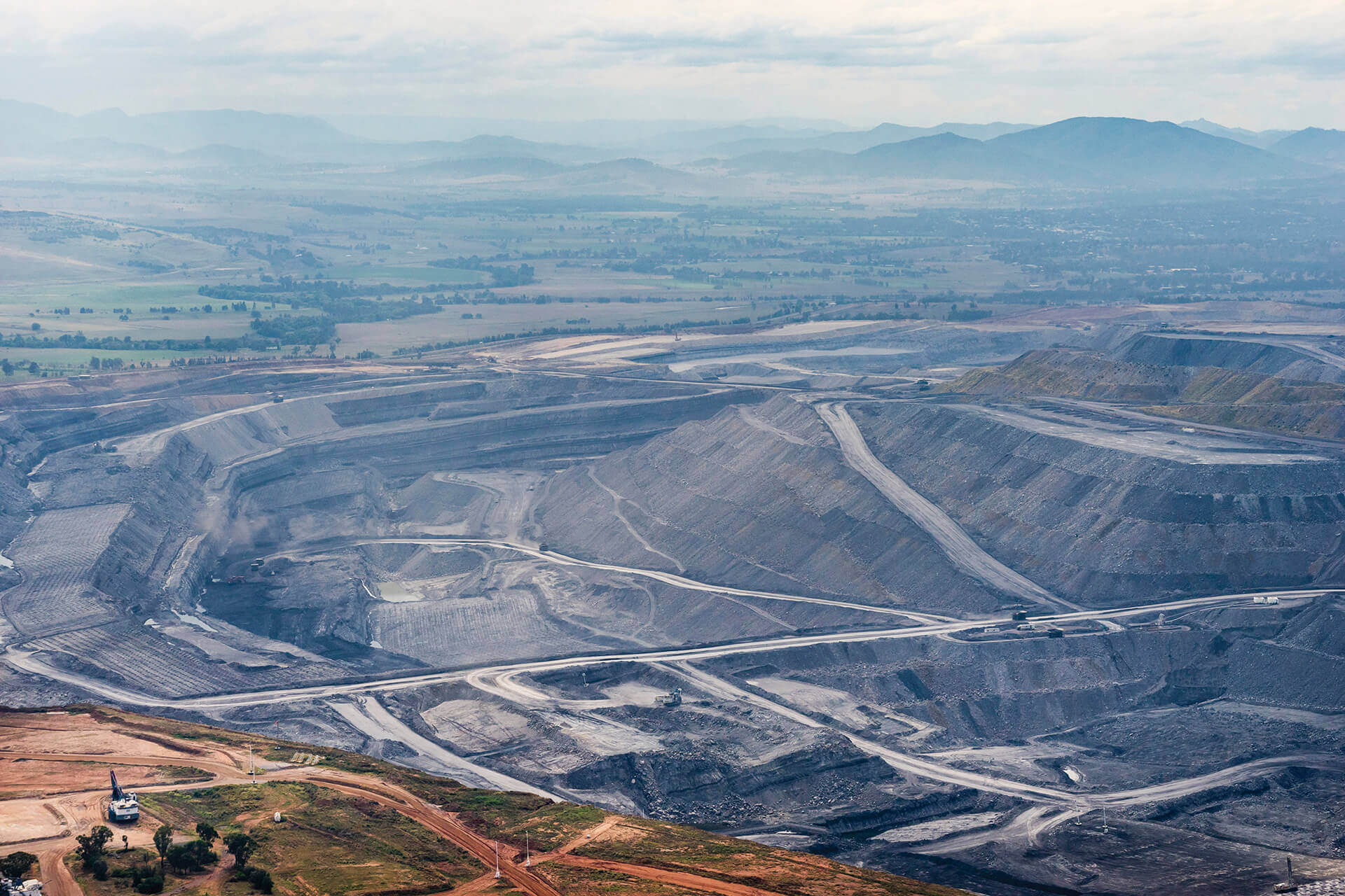 Mount Arthur coal mine, near Muswellbrook, Hunter Valley