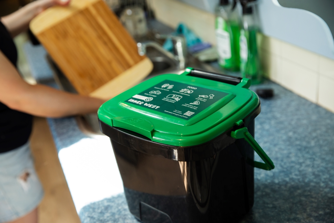 FOGO caddy on kitchen bench